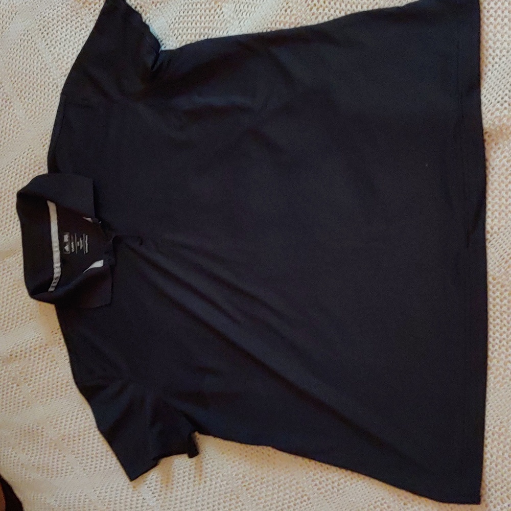 Adidas Clima Lite 2XL golf tee shirt polo Black